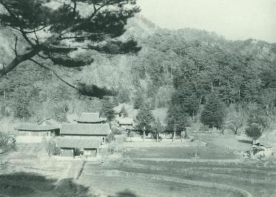 1955년 수타사 전경 사진