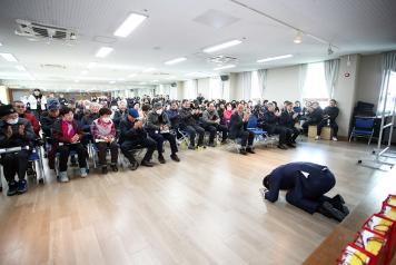 신영재 홍천군수, 홍천군노인복지관 정월 대보름 행사 참석 (2월 23일) 사진