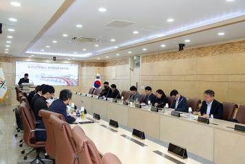 홍천군, 용문~홍천 광역철도 정책자문위원회 개최 (3월 29일) 사진