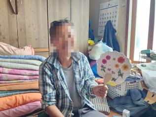 2023년 7월 재가프로그램 - 압화부채 만들기 이미지