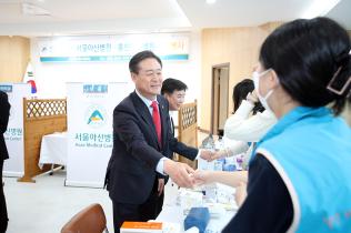 서울아산병원, 서석면 지역 주민들에게 의료봉사 실시 (3월 26일) 사진