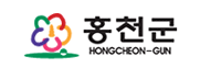 홍천군청 카피라이트 로고