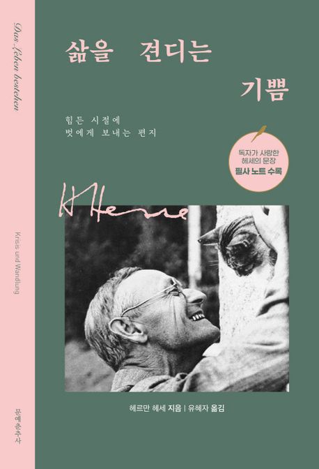 삶을 견디는 기쁨 : 힘든 시절에 벗에게 보내는 편지