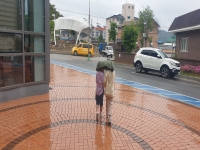어느 비오는 날에 