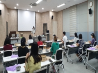 독서의 달 행사 꽃송편만들기 