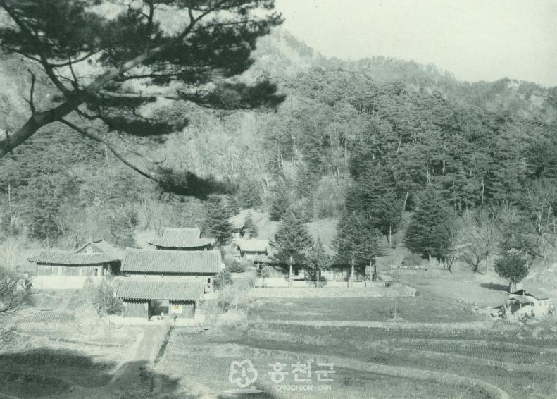 1955년 수타사 전경 의 사진