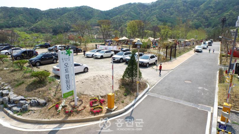 홍천강오토캠핑장 의 사진