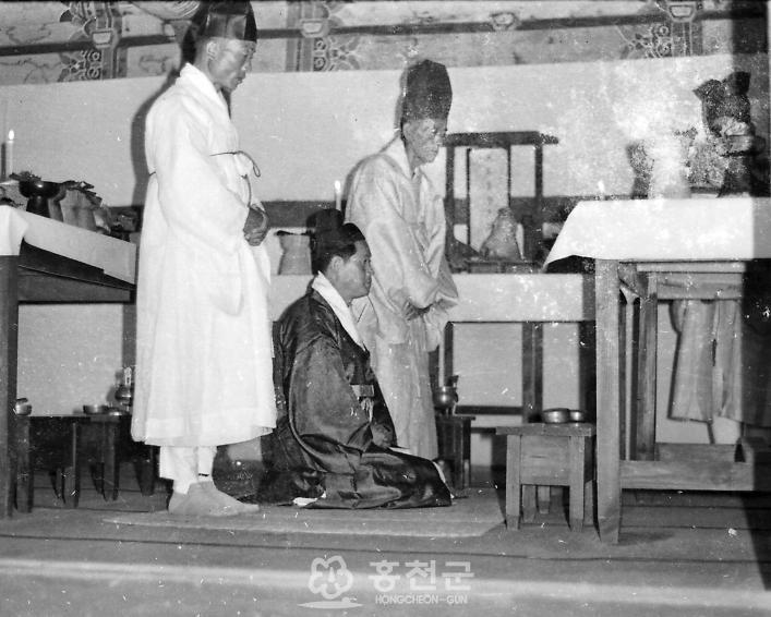 1969년 석전제봉행 의 사진