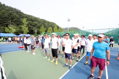 전국동호인 테니스대회 의 사진