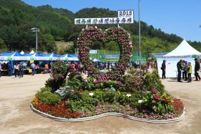 백두대간 내면 나물축제 의 사진