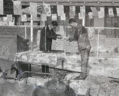 1970년 아동문고 전달(대곡초교) 사진