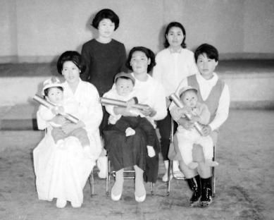 1968년 우량아선발대회 사진