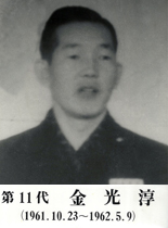 11대군수 김광순(1961.10.23~1962.5.9)