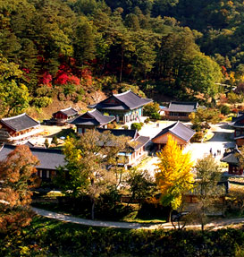 Sutasa Temple in Gongjaksan Mountain