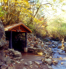 Sambong Mineral Spring in Gachilbong Peak