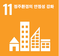 홍천군 지속가능발전 17대 목표 이미지 - 11.정주 환경의 안정성 강화
