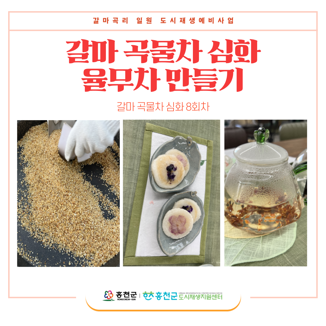 [갈마곡리 일원 도시재생예비사업] 갈마곡물차 8회차 
